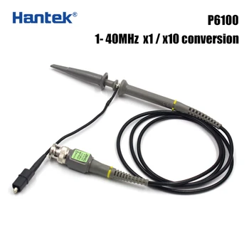 Hantek P6100 100MHz10: 1 универсален осциллографический сонда максимално входно напрежение 600 В честотна лента 1-40 Mhz осциллографический сонда