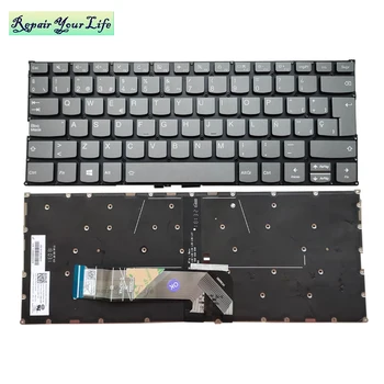 ES SP Испанска Клавиатура за лаптоп с Подсветка за Lenovo Yoga 530-14 530-14ARR 530-14IKB Лаптоп с подсветка на клавиатурата SN20Q40728