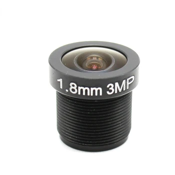 2,8 mm 1,8 mm 3,6 мм обектив за видеонаблюдение F2.0 M12 * 0,5 Широкоъгълен обектив рибешко око M12 Определяне на Съвместим Широкоъгълен обектив за видеонаблюдение