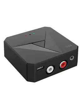 Bluetooth 5,0 RCA Аудиоприемник Безжична Bluetooth 5,0 Предавател, Приемник, Аудио Адаптер с Ниска Латентност за Гледане на Телевизия