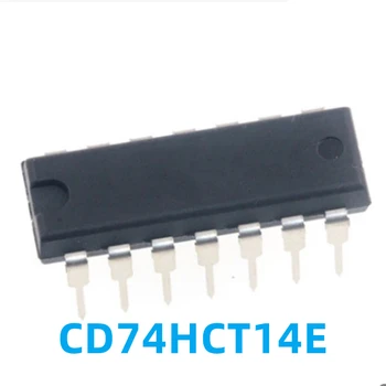 1 бр. Оригинален CD74HCT14E 74HCT14 DIP14 Високоскоростен CMOS Логически Шестнадесетичен Trigger Шмид