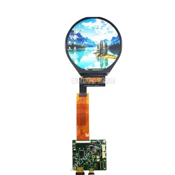 3,4-инчов през Цялата Кръгъл LCD дисплей 800x800 IPS Екран С дънната Платка контролер Mipi За Промишлени монитор LCD Smart Home