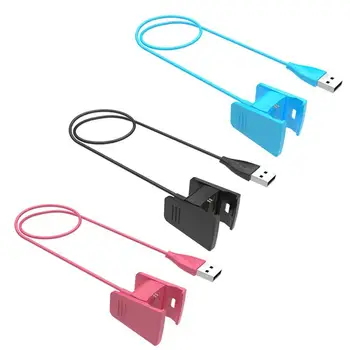 Сменное USB Зарядно устройство за смарт гривна Fitbit-Charge2 Кабел за зареждане на смарт гривна Fitbit-Charge 2 3 Адаптер за док-станция за гривната 3 Цвята
