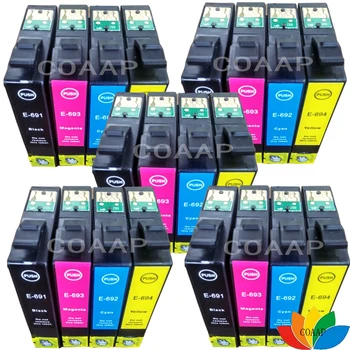 20 Съвместим 69 XL мастило касета за EPSON Stylus NX100 NX115 NX200 NX215 NX300 NX400 NX415 NX510 NX515 Принтер