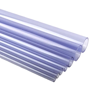 50 см O. D 16 ~ 280 mm Антикорозионна Прозрачна PVC Тръба Аквариумный Аквариум Химически Течен Водопровод Линия е Видима Тръба От PVC