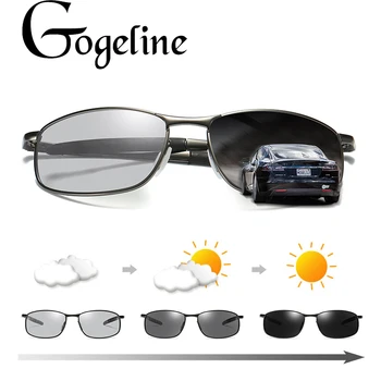 Фотохромичните Слънчеви Очила Polarized Хамелеон За Мъже И Жени 2019 Шофиране квадратни Слънчеви очила с Обесцвечиванием за Мъже UV400