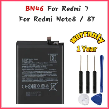 Нова Батерия yelping BN46 За телефон Xiaomi Redmi Note 8, Note 8T, Redmi 7, Note 6, Съвместим с Батерия, Разменени Батерия 3900 mah