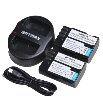Batmax 2600 mah D-LI90 DLI90, D LI90 Батерия + USB Двойно Зарядно За PENTAX K-7, K-7D K-5 K-5 II 645D K K01-3 K-3 II 645Z L15